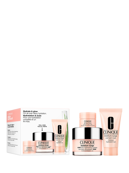 Clinique Hydration & Glow For All Over Dewy Hydration Skincare Gift Set, 