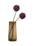 Truly Allium Artificial Flower Stem, H75cm, Purple