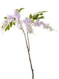 Truly Wisteria Artificial Flower Stem, H82cm, Lilac