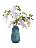Truly Wisteria Artificial Flower Stem, H82cm, Lilac