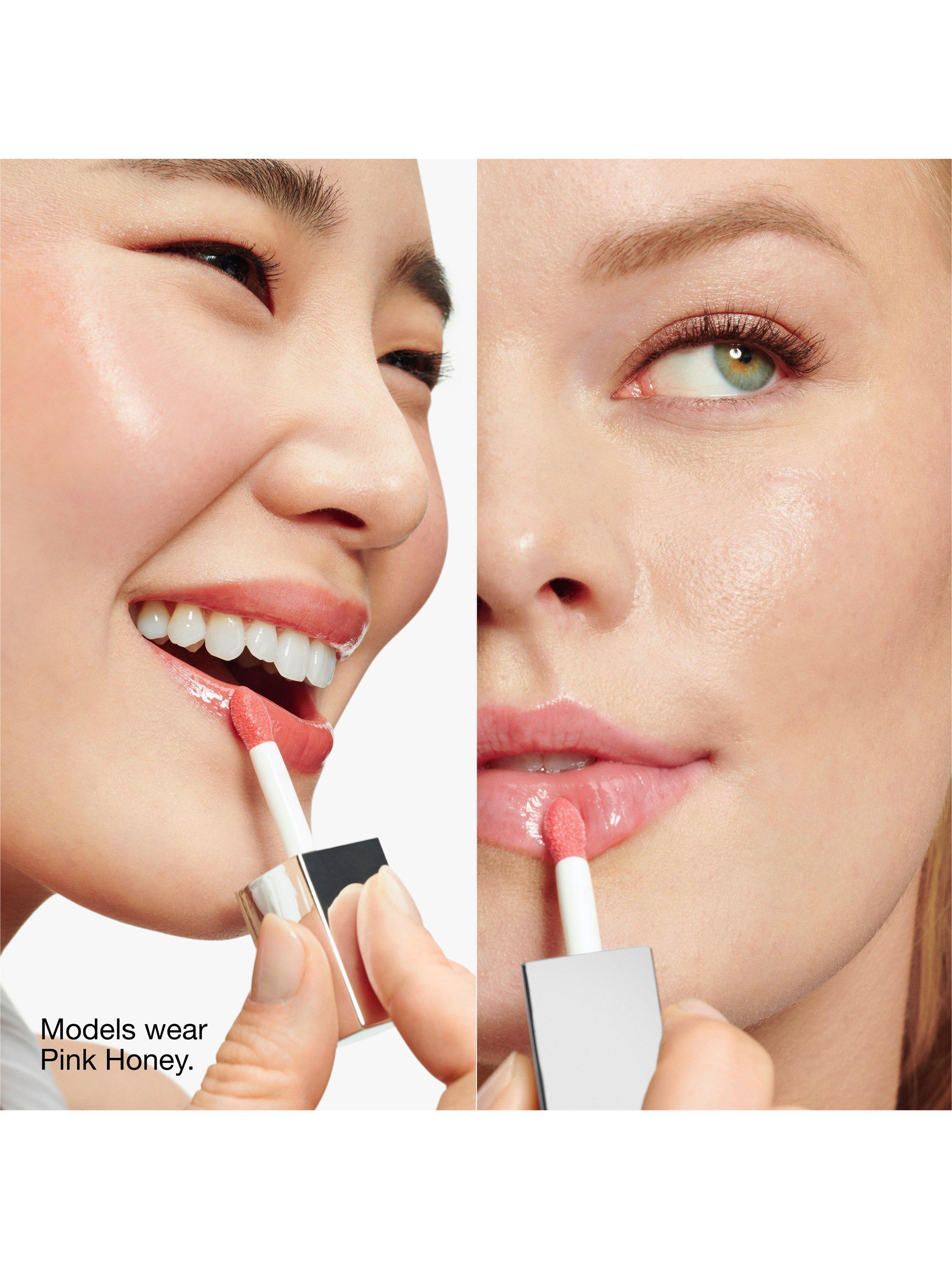Product image 4 of 7, which shows Clinique Limited Edition Clinique Pop Lip + Cheek Oil, Pink Honey