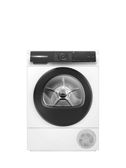 Bosch Freestanding Heat Pump Tumble Dryer, 9kg Load, WQH246D9GB, WQH246DRGB, White