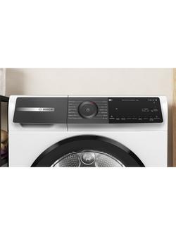 Bosch Freestanding Heat Pump Tumble Dryer, 9kg Load, WQH246D9GB, WQH246DRGB - view 2, White
