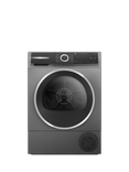 Bosch WQH246DRGB Freestanding Heat Pump Tumble Dryer, 9kg Load, Graphite Grey