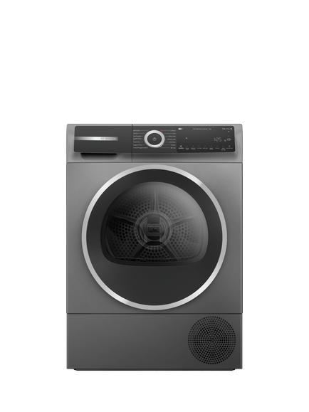 Bosch Series 6 Freestanding Heat Pump Tumble Dryer, 9kg Load, WQH246D9GB, WQH246DRGB, Graphite Grey