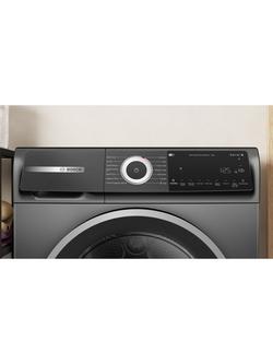 Bosch Freestanding Heat Pump Tumble Dryer, 9kg Load, WQH246D9GB, WQH246DRGB - view 2, Graphite Grey