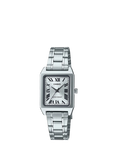Casio LTP-B150D-7BEF Unisex Analogue Bracelet Strap Watch, Silver