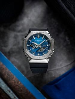 Casio GBM-2100A-2BER Men's Solar Watch, Blue - view 2, Blue