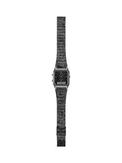 Casio x Liberty AQ-230EBLT Unisex Rectangular Watch, Black - view 2, Black
