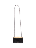 Pre-loved CHANEL 2015 Ballerine Lambskin Quilted Flap Cross Body Bag, Black/Beige