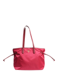 Pre-loved Prada Tessuto Nylon Gold Hardware Tote Bag, Fuchsia