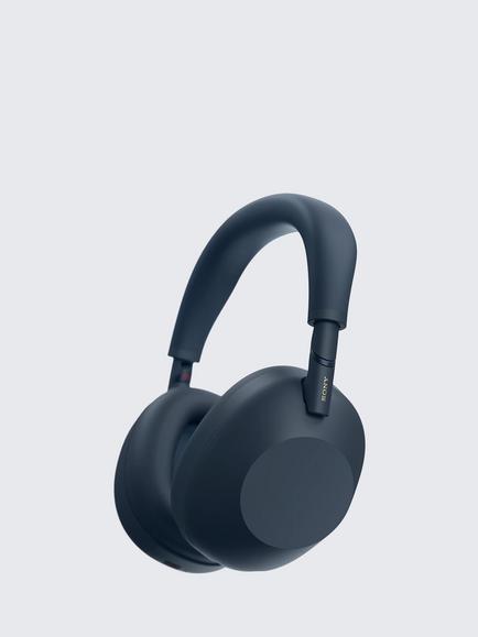 Sony WH-1000XM6 Noise Cancelling Wireless Bluetooth High Resolution Audio Over-Ear Headphones with Mic/Remote, Blue