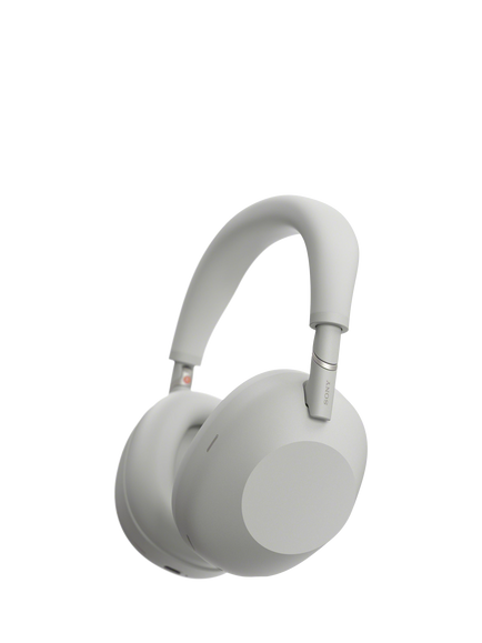 Sony WH-1000XM6 Noise Cancelling Wireless Bluetooth High Resolution Audio Over-Ear Headphones with Mic/Remote, Silver