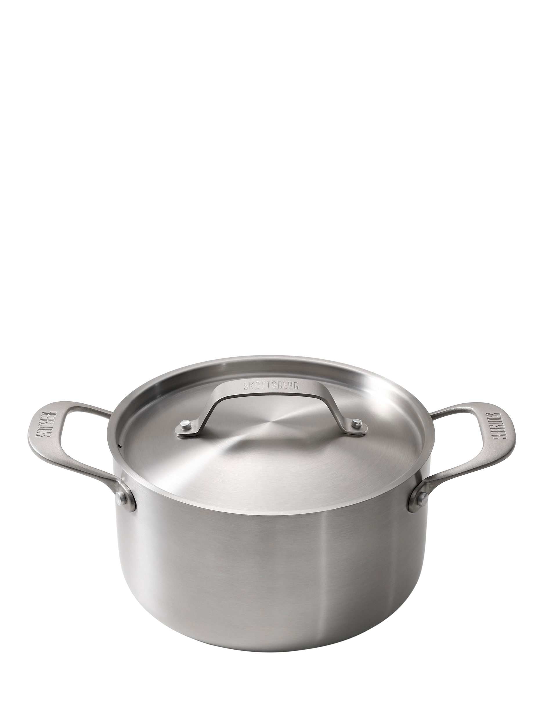Skottsberg Stainless Steel Casserole & Lid