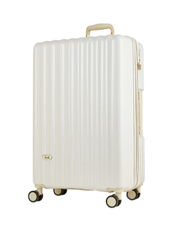 Rock Primrose 8-Wheel Suitcase Set, 3 Piece - view 2, Cream