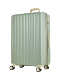 Rock Primrose 8-Wheel 76cm Expandable Large Suitcase, Green
