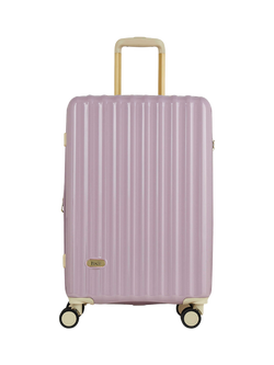 Rock Primrose 8-Wheel 66cm Expandable Medium Suitcase - view 2, Purple