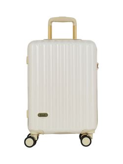 Rock Primrose 8-Wheel 55cm Cabin Case - view 2, Cream