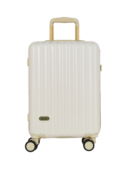 Rock Primrose 8-Wheel 55cm Cabin Case - view 2, Cream