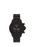 Tissot T1202173306100 Seastar Unisex Quartz Chronograph Bracelet Strap Watch, Black