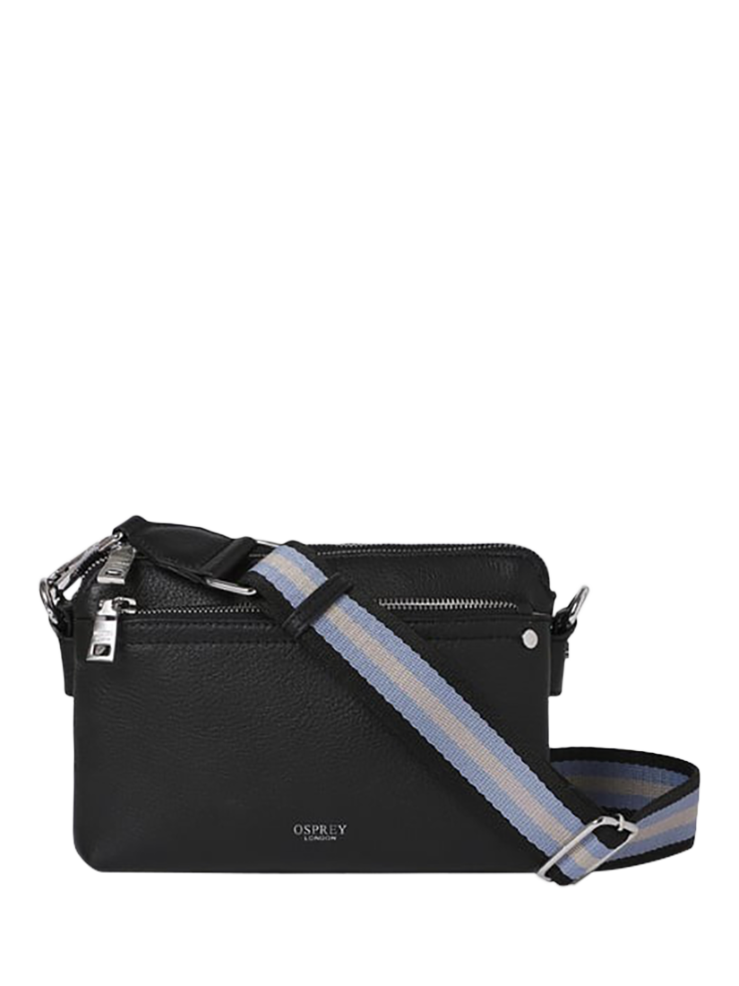 OSPREY LONDON The Stella Leather Crossbody Bag
