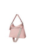OSPREY LONDON Stella Leather Hobo Bag, Blush