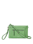 OSPREY LONDON The Ruby Leather Crossbody Clutch Bag