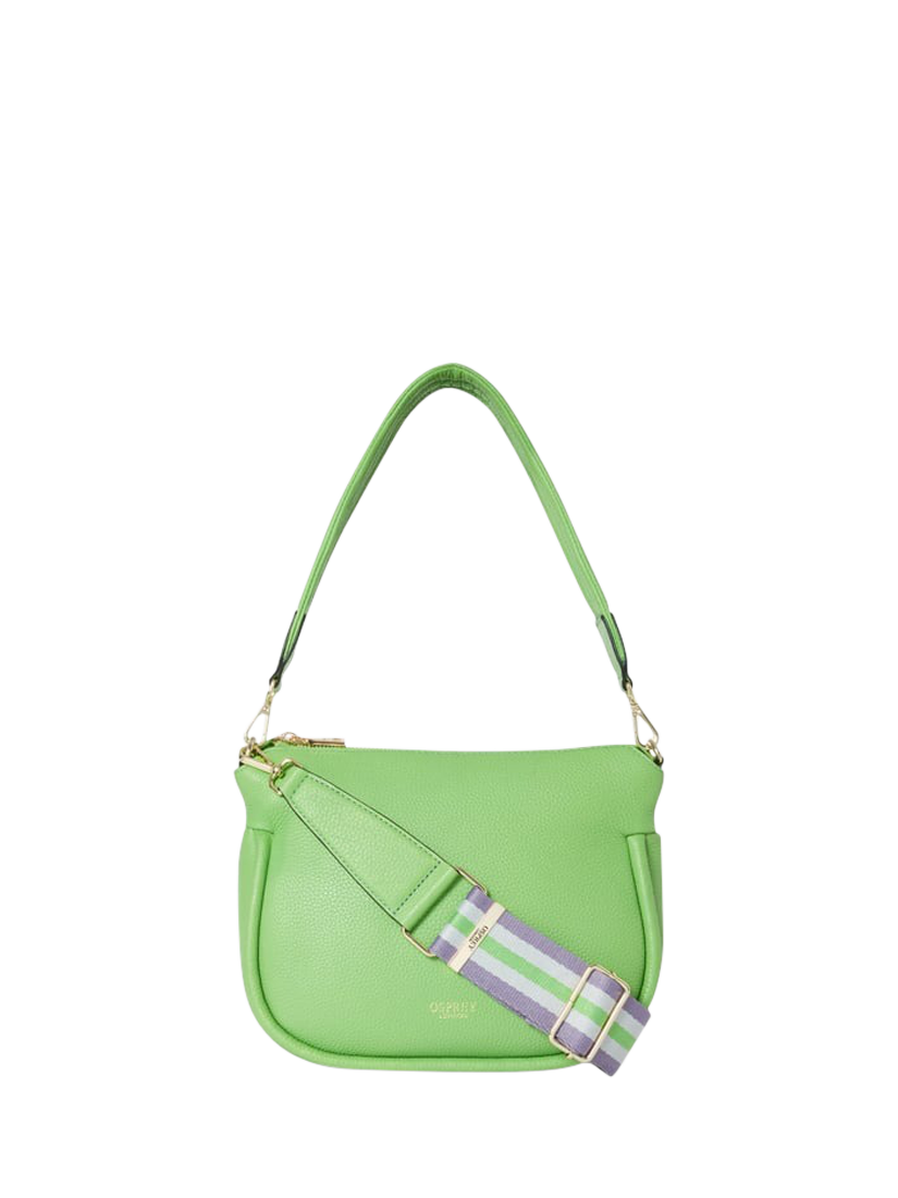OSPREY LONDON The Hendrix Leather Shoulder Bag, Apple
