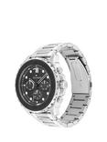 Tommy Hilfiger Men's 1710689 Multi-Function Bracelet Watch, Silver