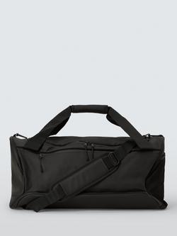 John Lewis Lightweight Rubberised Holdall, Large, Black