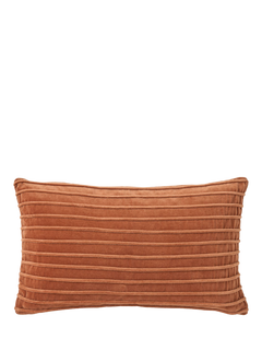 Truly Lombard Rectangular Cushion Cover, Burnt Orange