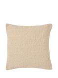 Truly Textured Weave Square Cushion Cover, Ecru