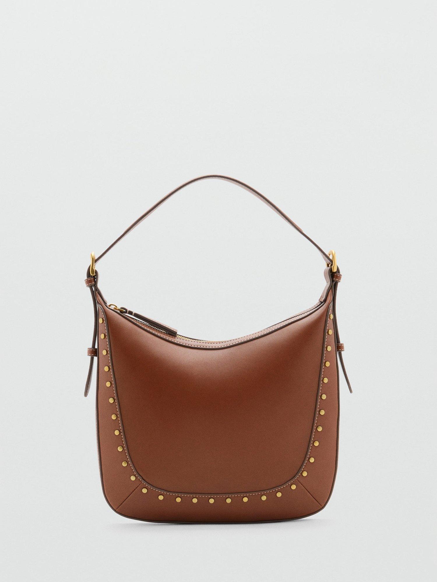 Mango Serrat Handbag, Tan