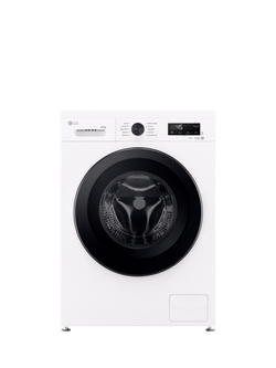 LG W4X1095NWK Freestanding Washer Dryer, 9kg/5kg Load, 1400rpm Spin, White, White