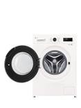 LG W4X1095NWK Freestanding Washer Dryer, 9kg/5kg Load, 1400rpm Spin, White