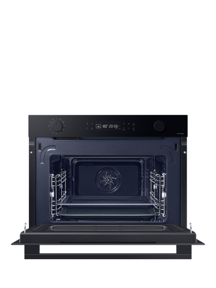 Samsung Series 4 NQ5B4553FBK/U4 Integrated Compact Oven with Microwave Combi, Black - view 2, Black