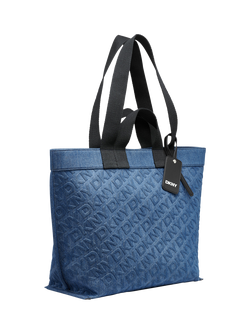 DKNY Brady Denim Tote Bag, Blue - view 2, Blue