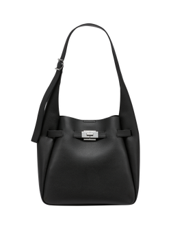 DKNY Bryar Small Hobo Bag, Black, Black