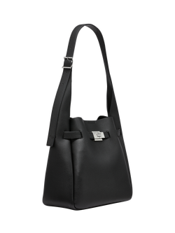 DKNY Bryar Small Hobo Bag, Black - view 2, Black