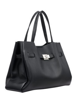 DKNY Bryar Large Satchel Bag, Black - view 2, Black