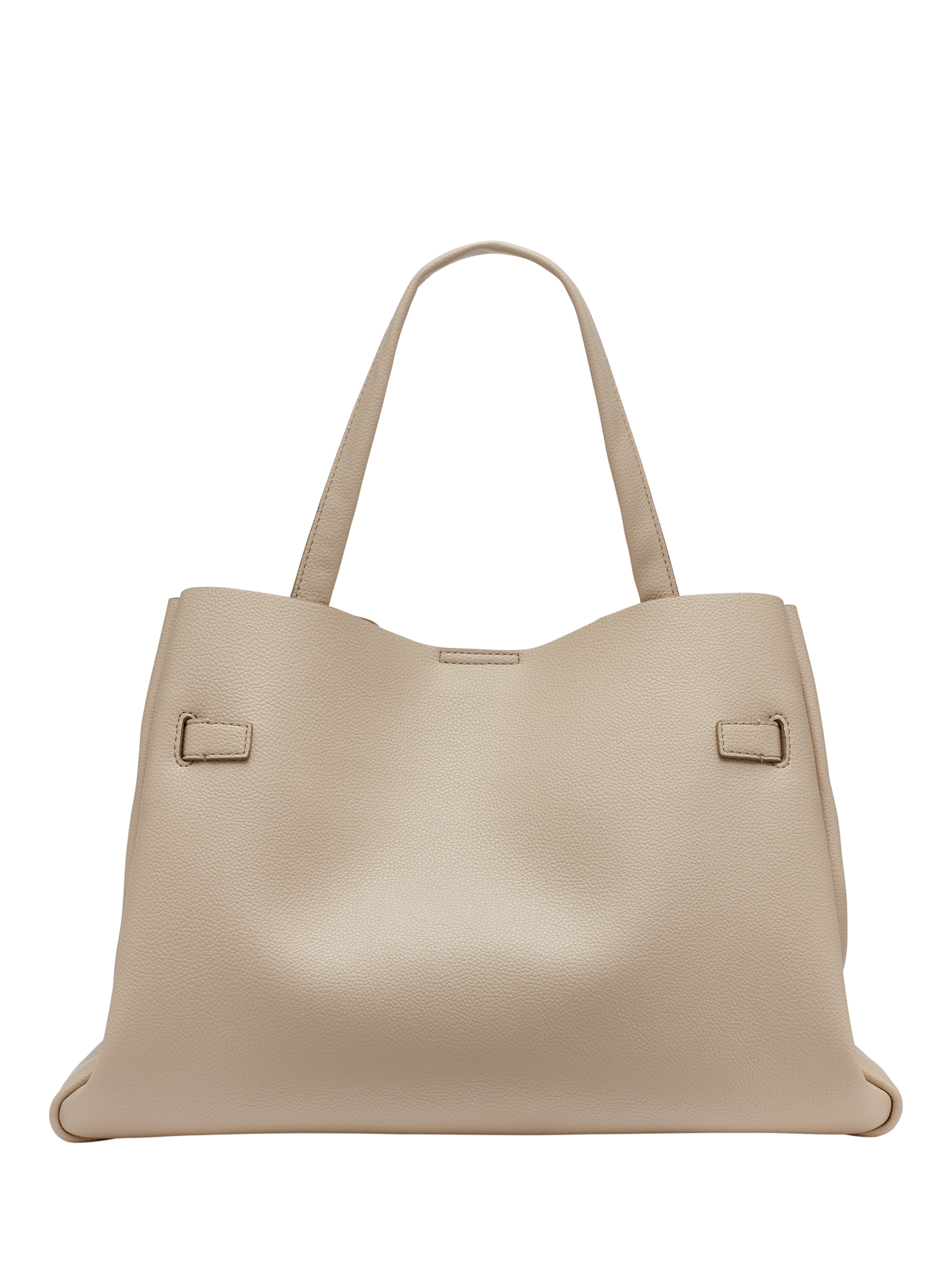 Product image 4 of 5, which shows DKNY Bryar Large Satchel Bag, Taupe
