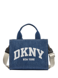 DKNY Hadlee Denim Small Tote Bag, Blue