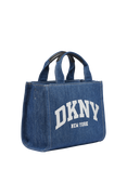 DKNY Hadlee Denim Small Tote Bag, Blue
