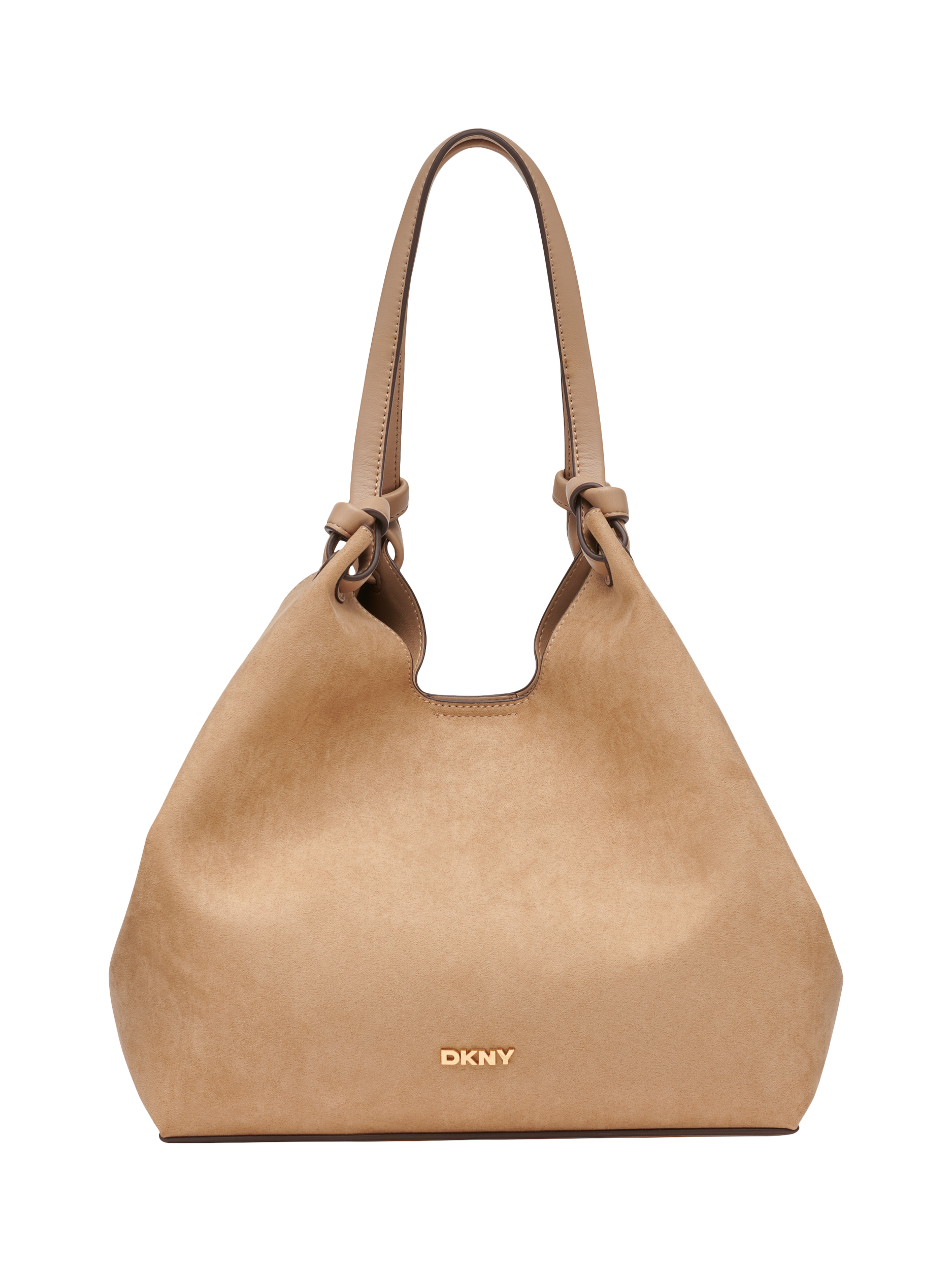 Product image 2 of 6, which shows DKNY Paula Shopper Medium Tote Bag, Cappuccino