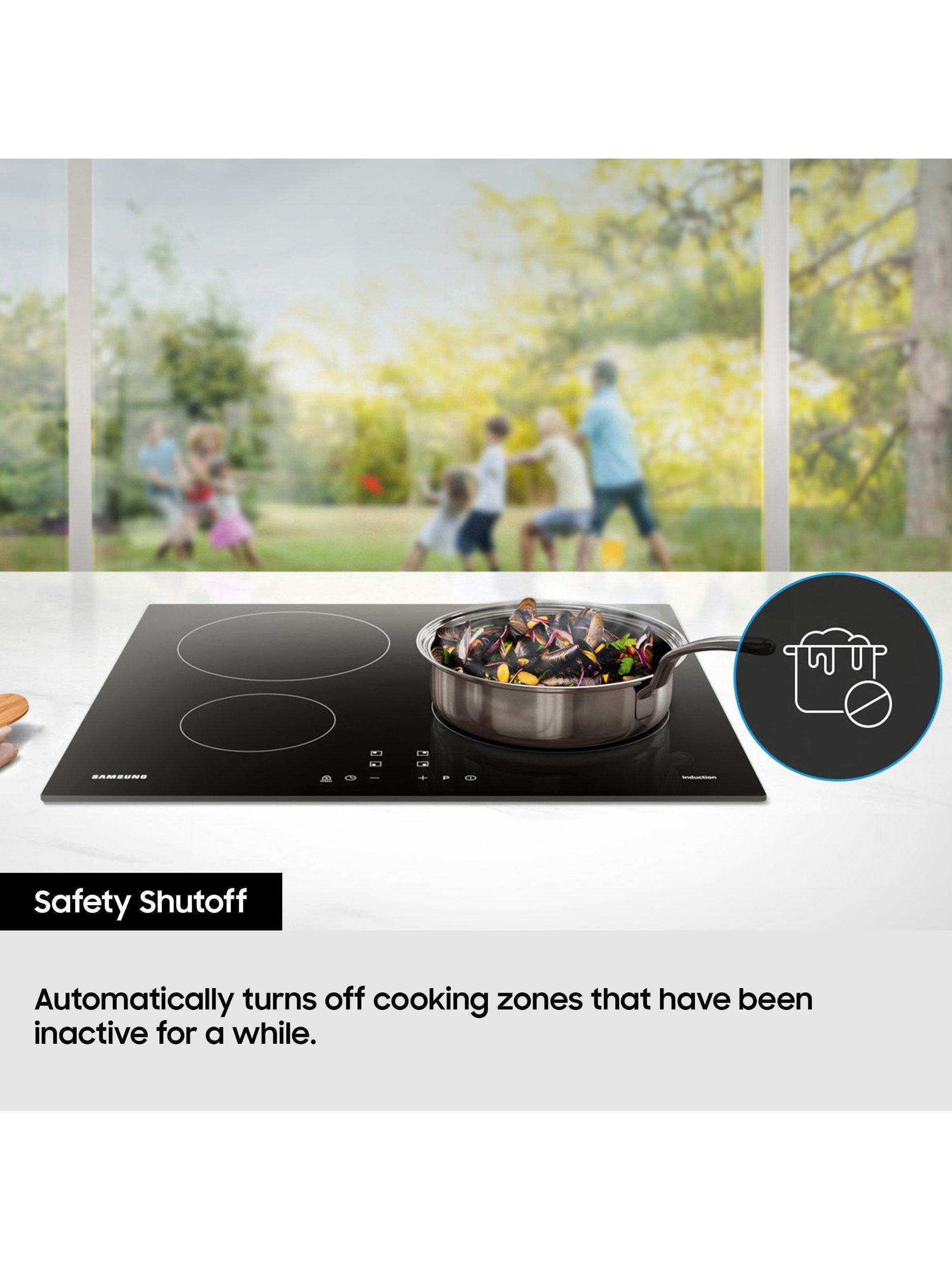 Samsung NZ64H37070K/EU 59cm Induction Hob, Black