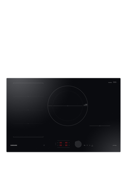 Samsung NZ84C6058FK/U1 Series 6 Slim Fit 80cm Induction Hob, Black, Black