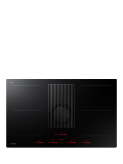 Samsung NZ84T9747VK/UR 83cm Vented Induction Hob, Black, Black