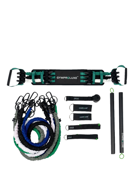 Gymproluxe All In One Portable Gym, Black