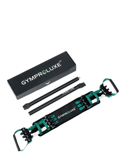 Gymproluxe Band and Bar Set 2.0, Black