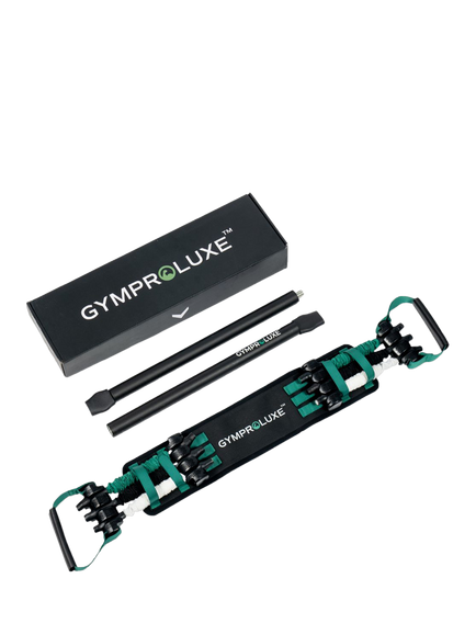 Gymproluxe Band and Bar Set 2.0, Black